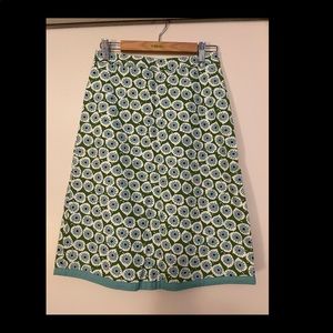 Boden skirt, size 2, 100% cotton.